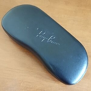 Ray-Ban Glasses Case Sunglasses Black Gray Interior Good Condition Spring Summer